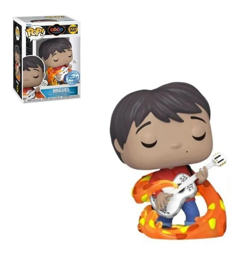 Funko Pop Disney: Coco - Miguel con guitarra Glow SE