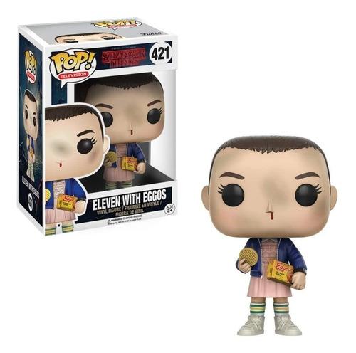 Funko Pop Television: Stranger Things - Eleven Whit Eggos - El calabozo coleccionables