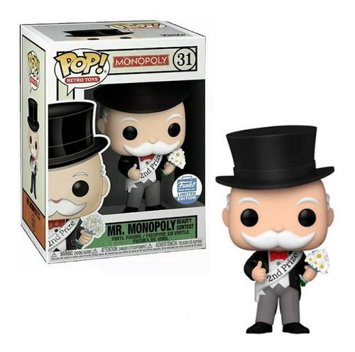 Funko Pop Retro Toys: Hasbro Monopoly - Señor Monopoly Beauty Contest SE - El calabozo coleccionables