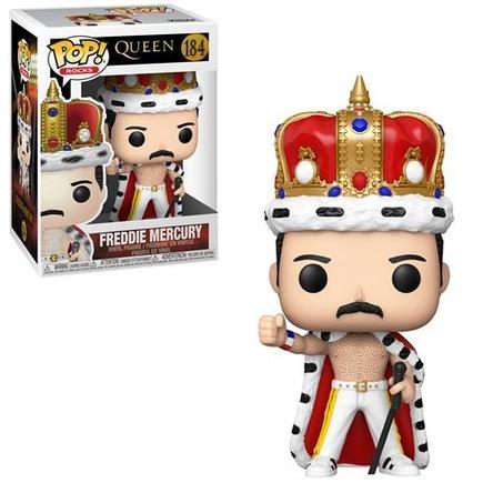 Funko Pop Rocks: Queen - Freddie Mercury King Rey - El calabozo coleccionables