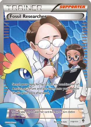 Fossil Researcher (110 Full Art) - XY - Furious Fists (FFI)