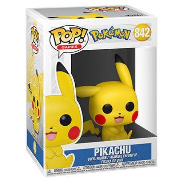 Funko Pop Games: Pokemon - Pikachu Sentado