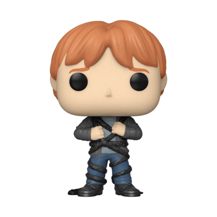 Funko Pop Harry Potter: Harry Potter Aniversario - Ron en Lazo del Diablo Navidad