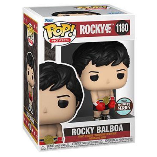 Funko Pop Movies: Rocky 45 Aniversario - Rocky Balboa Specialty Series