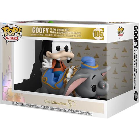 Funko Pop Ride: Walt Disney World 50 Aniversario - Dumbo con Goofy