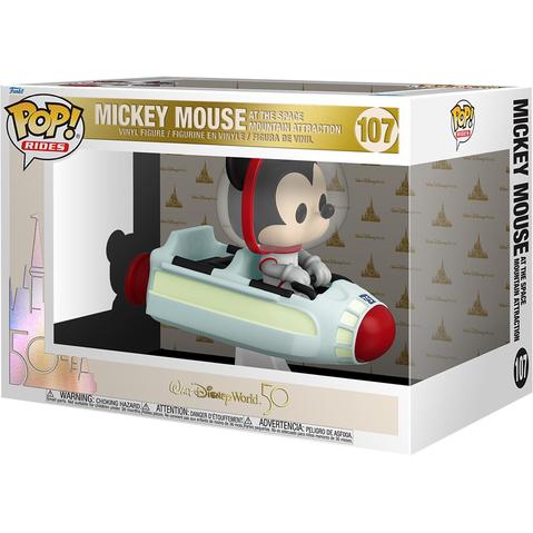 Funko Pop Ride: Walt Disney World 50 Aniversario - Montaña Espacial y Mickey Mouse