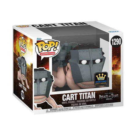 Funko Pop Super: Attack On Titan - Cart Titan Specialty Series 6 pulgadas