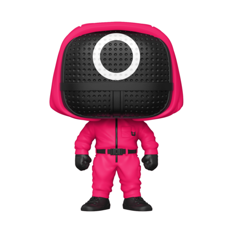 Funko Pop TV: Juego del Calamar - Soldado Rojo con Mascara Circulo