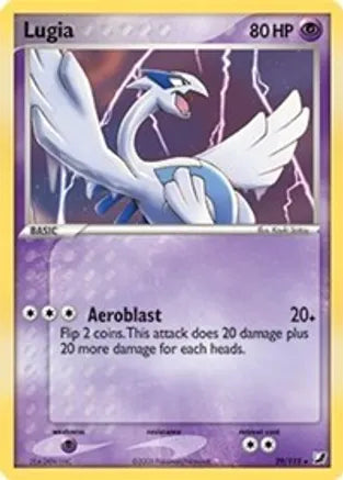 Lugia - 29/115 (EX Unseen Forces) - Deck Exclusives (PR)