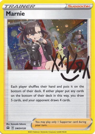 Marnie - SWSH120 - SWSH: Sword & Shield Promo Cards (SWSD)