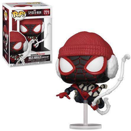 Funko Pop Games: Miles Morales Game - Miles Morales Traje Invierno - El calabozo coleccionables