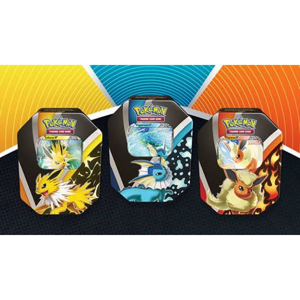 Pokémon TCG: Eevee Evolutions Tin Trio