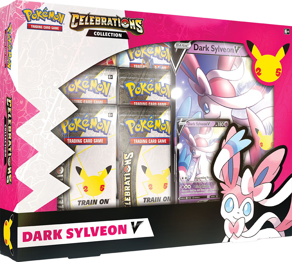 Celebrations Dark Sylveon V Box