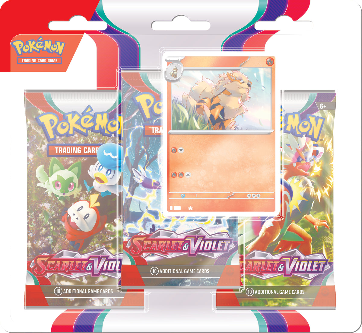 Scarlet & Violet 3-Pack Blister