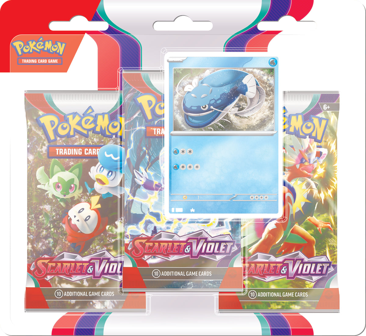 Scarlet & Violet 3-Pack Blister