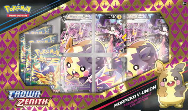 Pokémon Crown Zenith: Morpeko V-UNION Premium Playmat