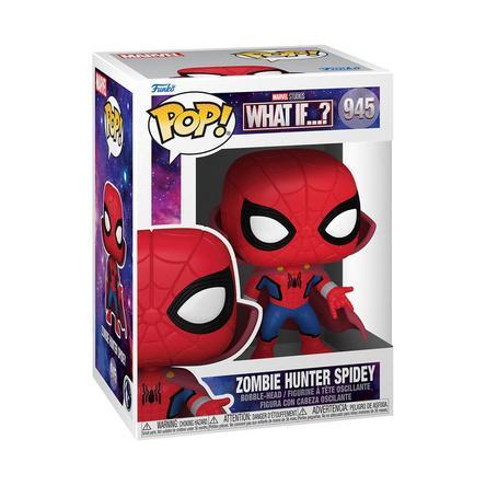 Funko Pop Marvel: What If - Spiderman Zombie Hunter