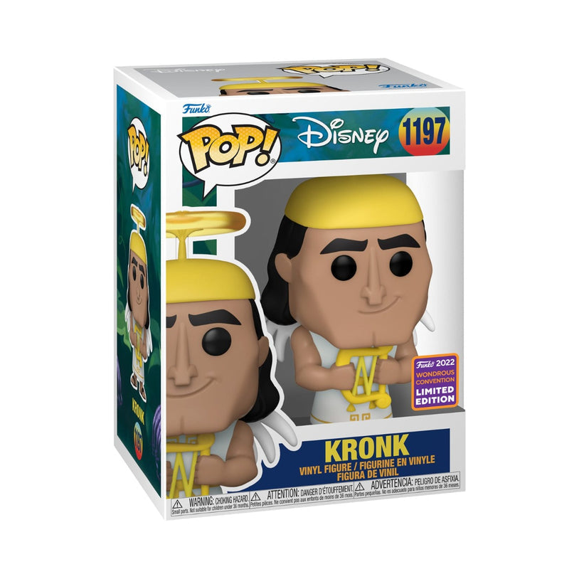 Funko Pop Disney: Las Locuras del Emperador - Kronk Angel Exclusivo WonderCon 2022