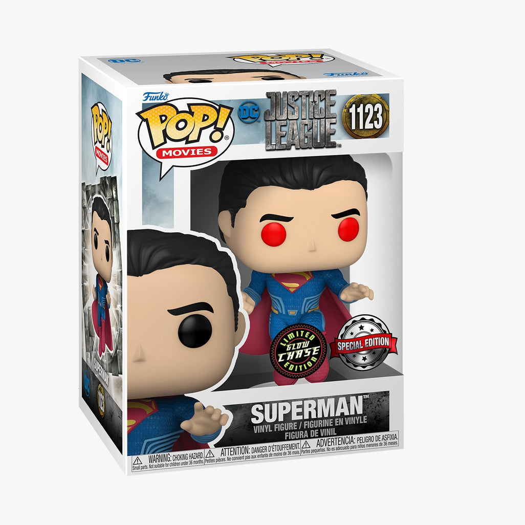 Funko Pop Movies: DC Justice League - Superman SE CHASE