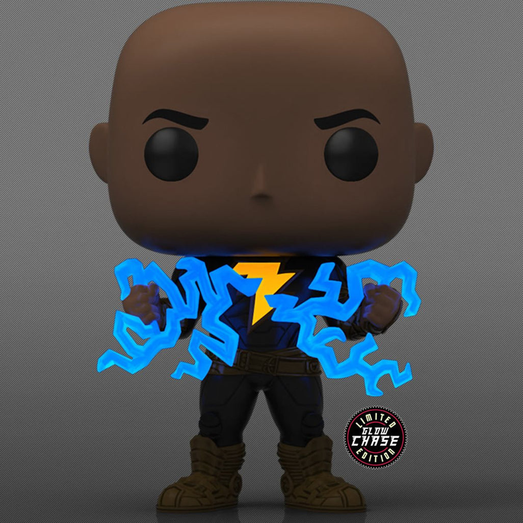 Funko Pop Movies: Black Adam - Black Adam con Relampago CHASE