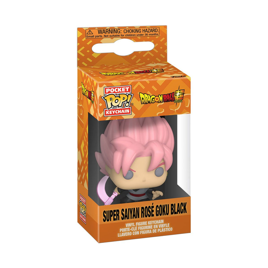 Funko Pop Keychain Dragon Ball Super Goku Black Con Guadaña Llavero