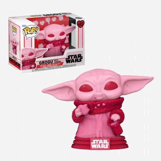 Funko Pop Star Wars: Mandalorian - Baby Yoda San Valentin