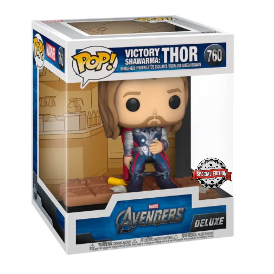 Funko Pop Deluxe: Marvel - Thor en Shawarma SE