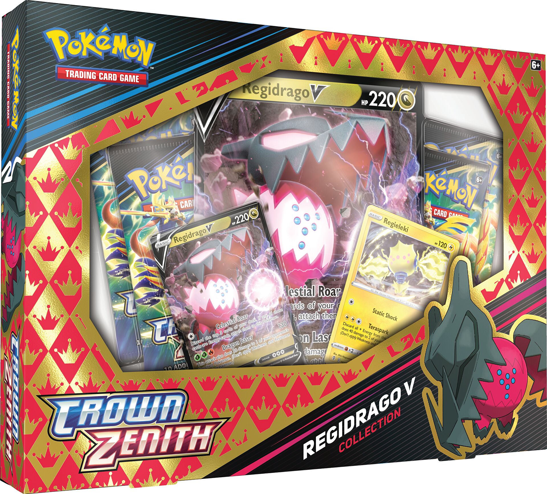 Pokémon Crown Zenith: Regidrago V Box Collection